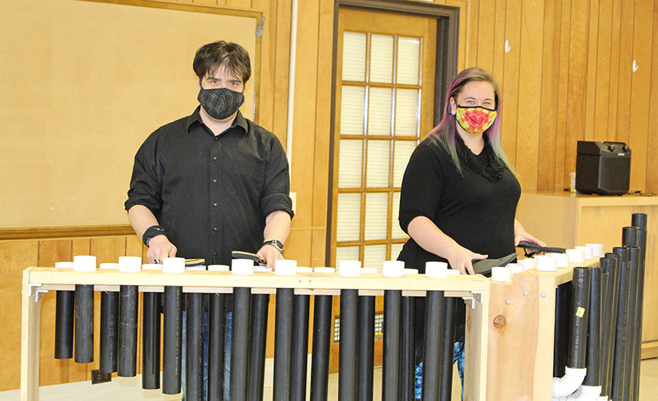 St. Francis music instructors builds tubulum
